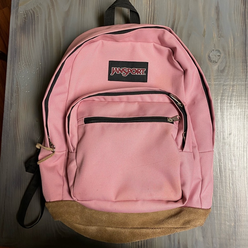 Jansport vintage collection pink backpack